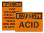 OSHA Warning Signs