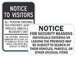 Other Security Signs