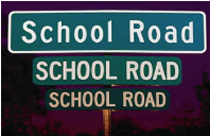 Street Sign Size Compare