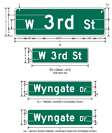 Street Sign Minimums